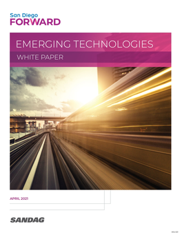Emerging Technologies White Paper
