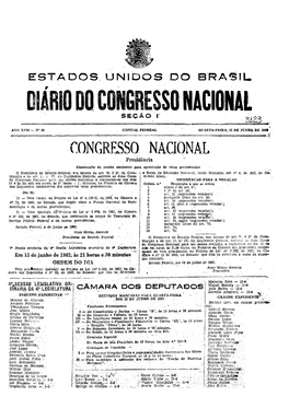 Diário 00Congresso Nacional