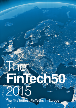 The Fifty Hottest Fintechs in Europe Game Changer