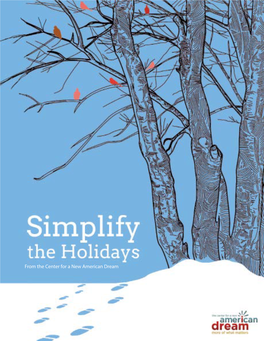 Simplify the Holidays from the Center for a New American Dream