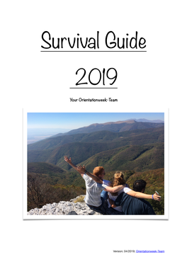 Survival Guide April 2019