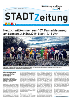 Stadtzeitung 2019 KW 09