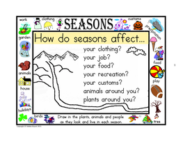 How Do Seasons Affect