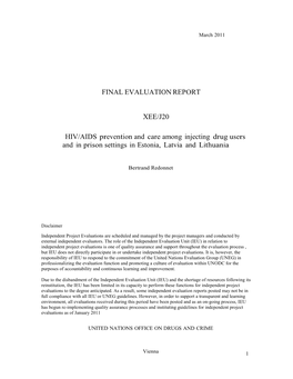 Final Evaluation Report Xeej20 Rev.Rtf