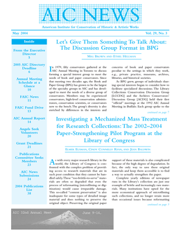 Investigating a Mechanized Mass Treatment for Research Collections