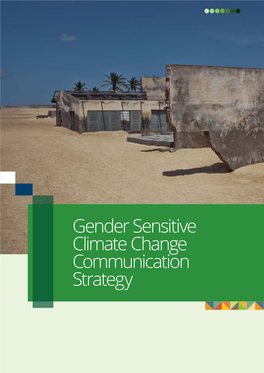 Gender Sensitive Climate Change Communication Strategy GENDER SENSITIVE CLIMATE CHANGE COMMUNICATION STRATEGY