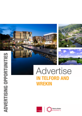 Advertise in TELFORD and WREKIN