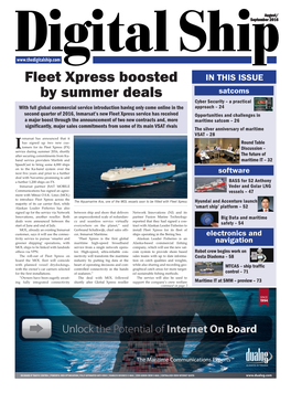 Fleet Xpress Boosted by Summer Deals