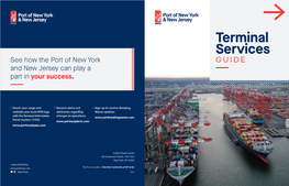 Terminal Services Guide | 3 MAHER TERMINALS | RED HOOK CONTAINER TERMINAL |