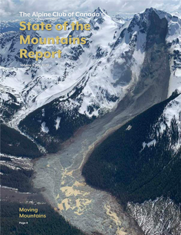 State of the Mountains Report Volume 3, July 2020