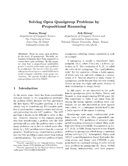 Solving Open Quasigroup Problems by Propositional Reasoning