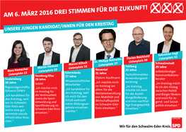 Am 6. März 2016 Drei Stimmen Für Die Zukunft! Xxx