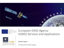 European GNSS Agency, Main GNSS Market Trends and Opportunities