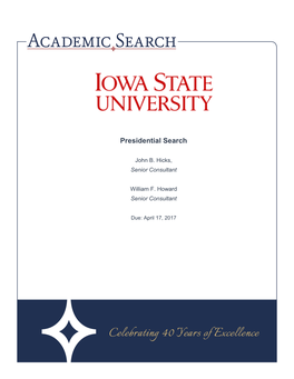 Presidential Search