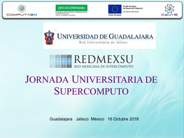 Jornada Universitaria De Supercomputo