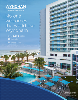 Download the 2021 Wyndham Brochure