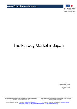 The Railway Market in Japan