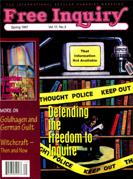 Soldhagen and German Guilt > "6Rx--/- SPRING 1997, VOL