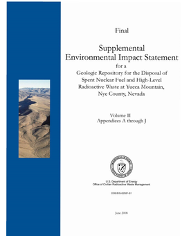 Supplemental Environmental Impact Statement