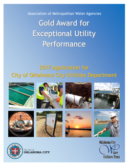 Gold Award for Exceptional Utility Performance, City of Oklahoma City
