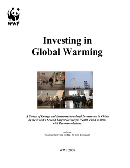 Investing in Global Warming