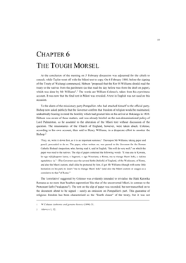 Chapter 6 the Tough Morsel