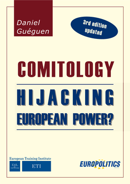 COMITOLOGY “An Enormous Eye-Opener”