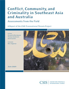 Conflict, Community, and Criminality in Southeast Asia and Australia