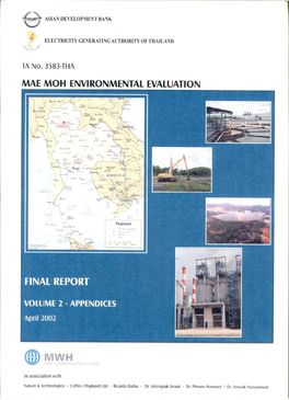 Mae Moh Environmental Evaluation