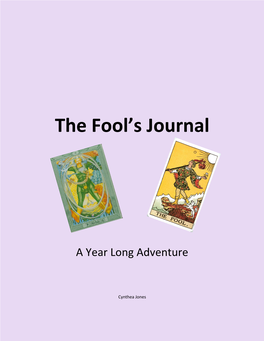 The Fool's Journal