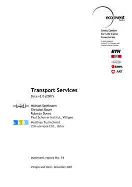 14 Transport Services