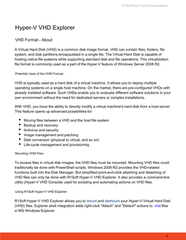 Hyper-V VHD Explorer