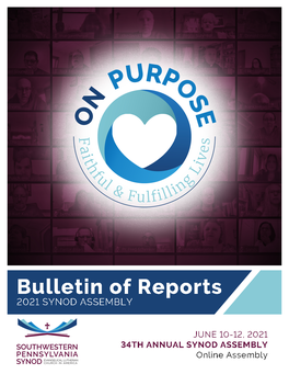 2021 Bulletin of Reports