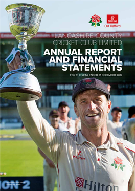 Annual Report and Financial Statements for the Year Ended 31 December 2019