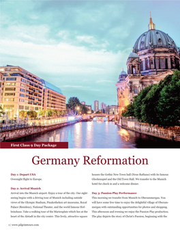 Germany Reformation