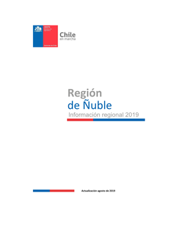 Región De Ñuble Información Regional 2019