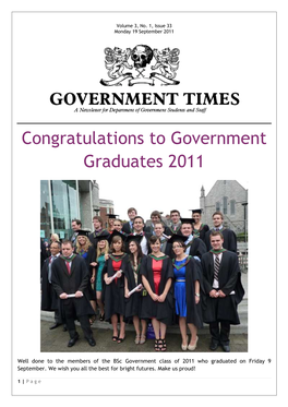 Government Times, Issue 33