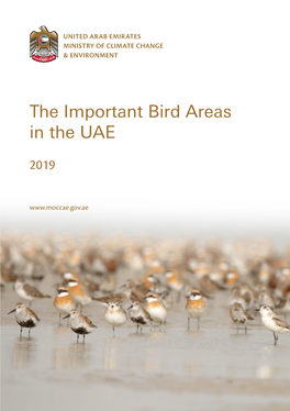 The Important Bird Areas in the UAE 2019