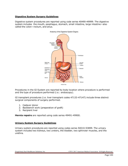 Page 100 Digestive System Surgery Guidelines Digestive System