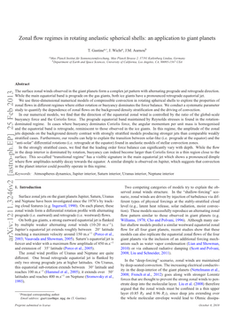 Zonal Flow Regimes in Rotating Anelastic Spherical Shells