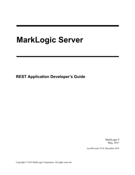 REST Application Developer's Guide