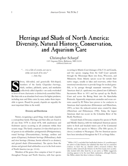 Herrings and Shads of North America