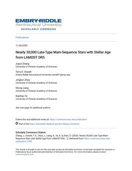 Nearly 30,000 Late-Type Main-Sequence Stars with Stellar Age from LAMOST DR5