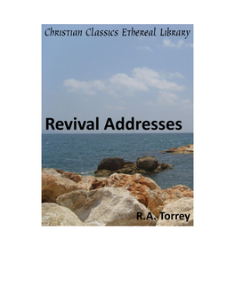 Revival Addresses