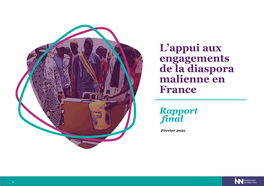 L'appui Aux Engagements De La Diaspora Malienne En France