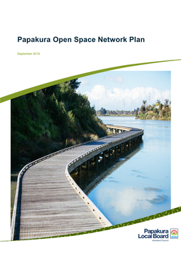 Papakura Open Space Network Plan