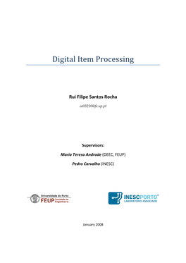 Digital Item Processing