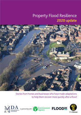 Property Flood Resilience 2020