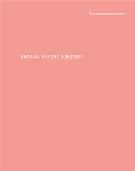 Annual Report 2006|2007