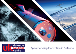 Spearheading Innovation in Defence GU14 0LX